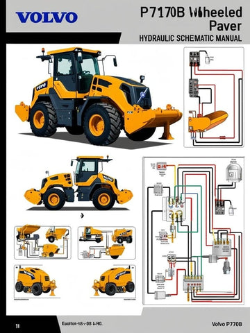 Unlock the full potential of your VOLVO P7170B Wheeled Paver with our comprehensive Electrical and Hydraulic Schematic Manual, available in a convenient PDF format. This essential resource provides detailed diagrams and schematics, ensuring you have the information needed for efficient maintenance and troubleshooting.