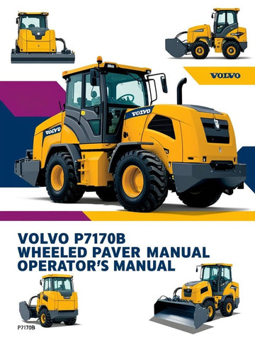 Discover the essential VOLVO P7170B Wheeled Paver Operator Manual, now available in a convenient PDF format. This comprehensive guide is designed to enhance your operational efficiency and ensure optimal performance of your paver. With detailed instructions and clear illustrations, you can easily navigate through the functionalities and maintenance requirements of your equipment.