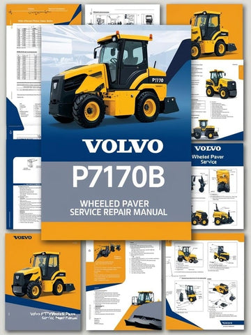 Unlock the full potential of your VOLVO P7170B Wheeled Paver with our comprehensive Service Repair Manual in PDF format. This essential guide provides detailed insights into maintenance, troubleshooting, and repair procedures, ensuring your equipment operates at peak performance.