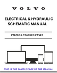 Discover the essential VOLVO P7820D L Tracked Paver Electrical and Hydraulic Schematic Manual, designed specifically for model SN 12842058. This comprehensive PDF file serves as a vital resource for technicians and operators, providing detailed schematics that simplify troubleshooting and maintenance tasks.