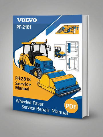 Unlock the full potential of your VOLVO PF2181 Wheeled Paver with our comprehensive Service Repair Manual in PDF format. This essential guide is designed to provide you with detailed insights and step-by-step instructions for maintenance and repairs, ensuring your equipment operates at peak performance.