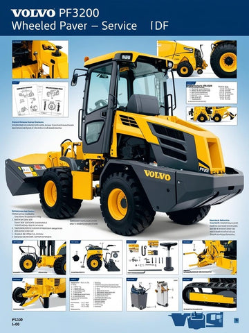  Unlock the full potential of your VOLVO PF3200 Wheeled Paver with our comprehensive Service Repair Manual in PDF format. This essential guide provides detailed instructions and diagrams, ensuring you have all the information needed for effective maintenance and repairs.