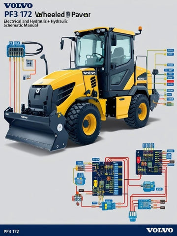Discover the essential VOLVO PF3 172 Wheeled Paver Electrical and Hydraulic Schematic Manual, now available in a convenient PDF format. This comprehensive guide is designed for professionals seeking to enhance their understanding of the paver's intricate systems, ensuring optimal performance and maintenance.