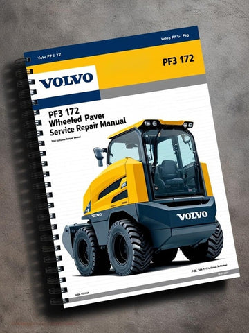 Discover the ultimate resource for maintaining your VOLVO PF3 172 Wheeled Paver with our comprehensive Service Repair Manual in PDF format. This manual is meticulously designed to provide you with detailed insights into the operation, maintenance, and repair of your equipment, ensuring optimal performance and longevity.