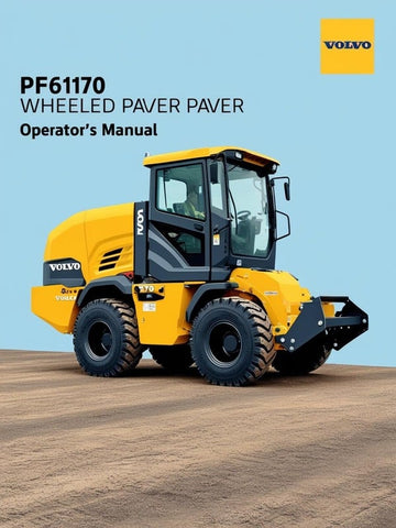 Discover the essential VOLVO PF6170 Wheeled Paver Operator Manual, now available in a convenient PDF format. This comprehensive guide is designed to enhance your operational efficiency and ensure optimal performance of your paver. With detailed instructions and clear illustrations, you can easily navigate through the functionalities and maintenance requirements of your equipment.