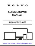 Unlock the full potential of your VOLVO PL3005E Pipelayer with our comprehensive Service Repair Manual in PDF format. This essential guide is designed to provide you with detailed insights into maintenance, troubleshooting, and repair procedures, ensuring your equipment operates at peak performance.
