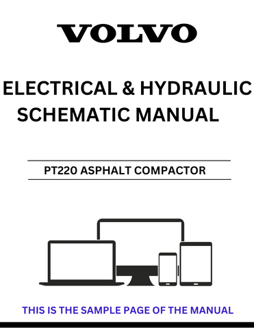 Enhance your maintenance and repair capabilities with the VOLVO PT220 Asphalt Compactor Electrical and Hydraulic Schematic Manual. This comprehensive PDF file provides detailed diagrams and schematics, ensuring you have the essential information at your fingertips for efficient troubleshooting and repairs.