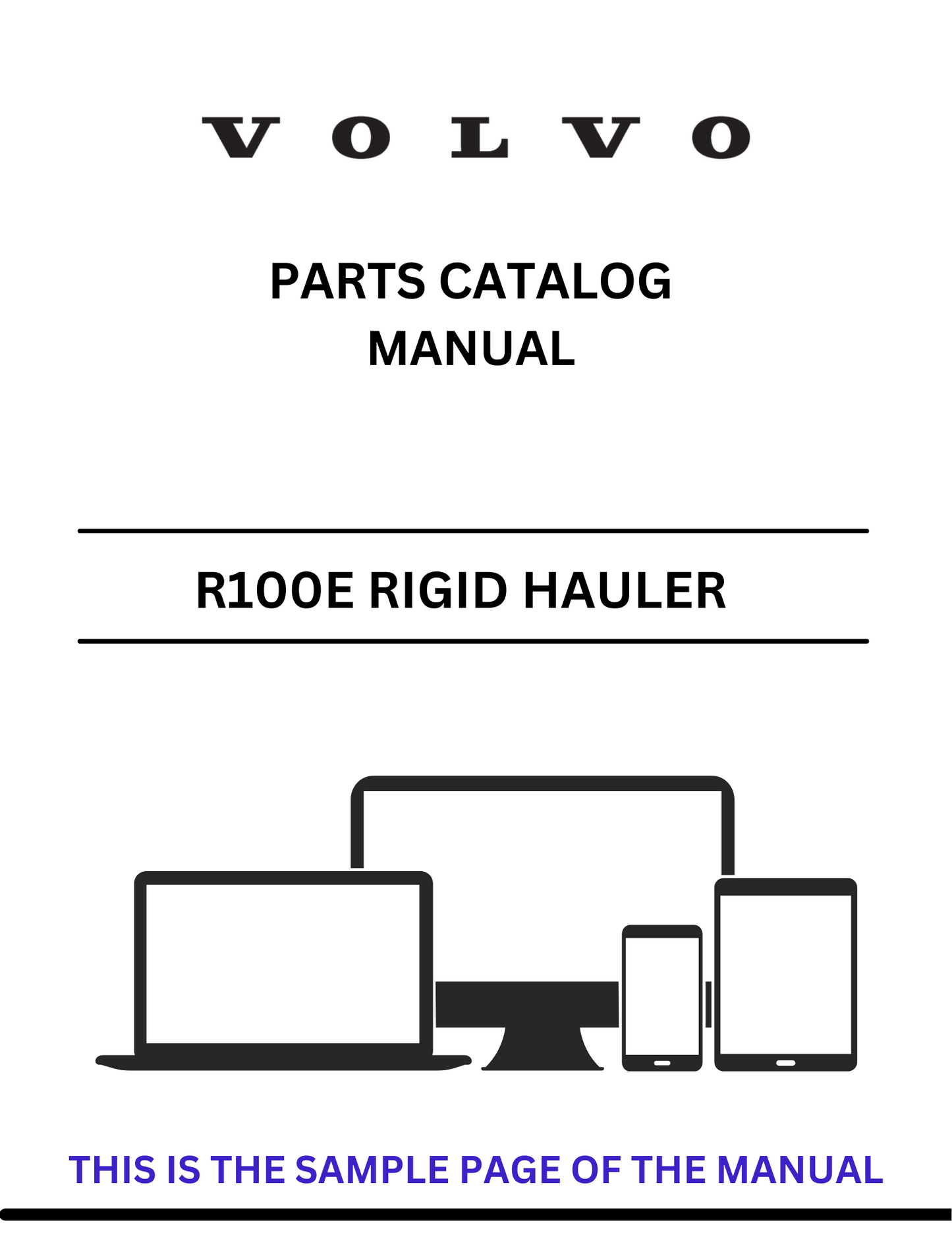 Discover the comprehensive parts catalog manual for Volvo R100E Rigid Haulers. Access the PDF file for detailed specifications and maintenance information.