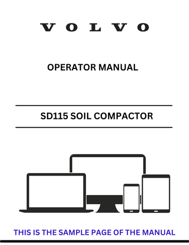 Discover the comprehensive Volvo SD115 Soil Compactor Operator Manual in PDF format. Enhance your operational efficiency with expert guidance and tips.