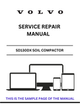 Unlock the full potential of your VOLVO SD130DX Soil Compactor with our comprehensive Service Repair Manual in PDF format. This essential guide provides detailed instructions and diagrams, ensuring you have all the information needed for effective maintenance and repairs.