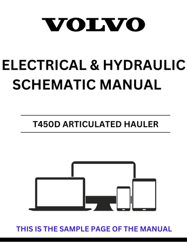 Unlock the full potential of your Volvo T450D Articulated Hauler with our comprehensive Electrical and Hydraulic Schematic Manual. This PDF file is designed to provide you with detailed diagrams and schematics, ensuring you have all the information needed for efficient maintenance and troubleshooting.