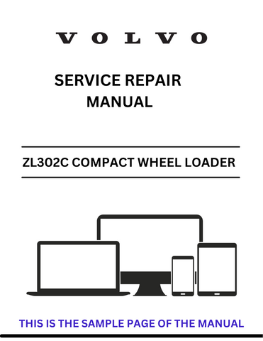 Discover the comprehensive service repair manual for the Volvo ZL302C Compact Wheel Loader. Download the PDF for expert guidance and maintenance tips.