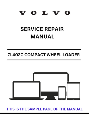 Discover the comprehensive service repair manual for the VOLVO ZL402C Compact Wheel Loader. Download the PDF for expert guidance and maintenance tips.