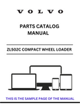 Discover the comprehensive parts catalog manual for the VOLVO ZL502C Compact Wheel Loader. Access the PDF file for detailed specifications and components.