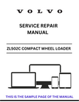 Discover the comprehensive service repair manual for the VOLVO ZL502C Compact Wheel Loader. Download the PDF for expert guidance and maintenance tips.