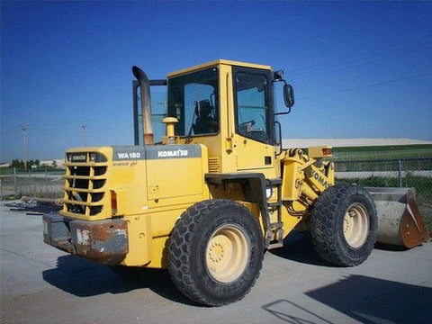 WA180-3, WA180L-3 Komatsu Wheel Loader Service Repair Manual SN: A80001 and up, 54001 and up Download PDF - Manual labs