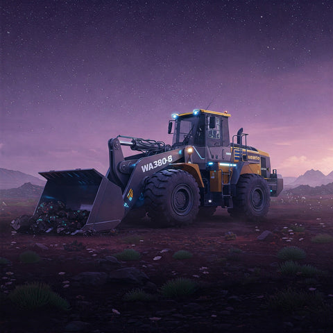 WA380-8 Komatsu Wheel Loader Service Repair Manual SN: A74001 and up