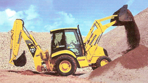 WB140PS-2, WB150PS-2 (POWER-SHIFT) Komatsu Backhoe Loader Service Repair Manual SN: 140F50092 and up, 150F50020 and up Download PDF - Manual labs