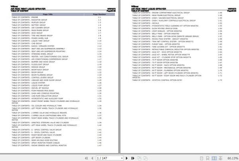 Discover the ultimate resource for maintaining your Willmar Liquid Sprayer with the comprehensive Parts Catalog Manual (WRP0373) in PDF format. This essential guide provides detailed diagrams and part numbers, 