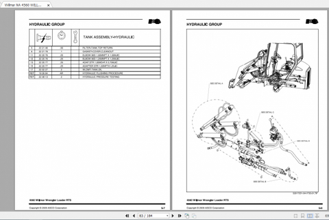 Enhance your maintenance efficiency with the WILLMAR NA 4560 Wrangler Loader Repair Time Schedule Manual. This comprehensive PDF file is designed specifically for the WILLMAR NA 4560 model,