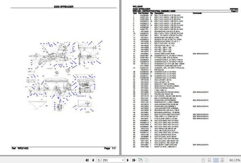 Discover the ultimate resource for maintaining your Willmar Spreader with the S200 Parts Catalog Manual (WRP0054) in PDF format. This comprehensive manual is designed to provide you with detailed diagrams and part numbers,