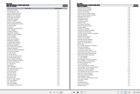 Discover the ultimate resource for your Willmar Wrangler Loader 4500 with the comprehensive Parts Catalog Manual (WRP0407) in PDF format. This essential guide provides detailed diagrams and part numbers,