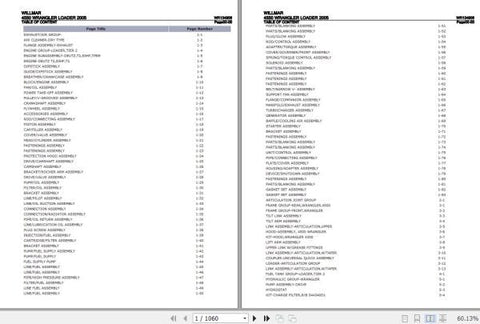 Discover the ultimate resource for maintaining your Willmar Wrangler Loader 4550 with the comprehensive Parts Catalog Manual (WR134906) in PDF format. This essential guide provides detailed diagrams and part numbers,