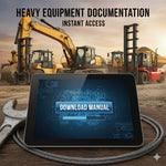 MODEL 563C WHEEL FELLER BUNCHER SERVICE AND REPAIR MANUAL (IDENTIFICATION NUMBER) - JCB