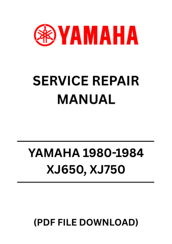 Unlock the full potential of your Yamaha XJ650 or XJ750 with our comprehensive Service Repair Manual, specifically designed for models from 1980 to 1984. This PDF file is an essential resource for both novice and experienced mechanics, providing detailed instructions and diagrams to guide you through every repair and maintenance task.