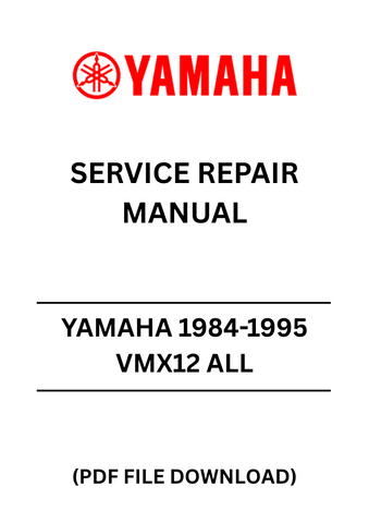 Unlock the full potential of your Yamaha VMX12 with the comprehensive 1984-1995 Service Repair Manual in PDF format. This essential guide is designed for both seasoned mechanics and DIY enthusiasts, providing detailed instructions and diagrams to help you tackle any repair or maintenance task with confidence.