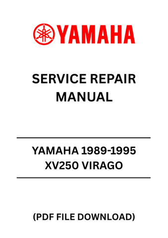 Unlock the full potential of your Yamaha XV250 Virago with our comprehensive 1989-1995 Service Repair Manual in PDF format. This essential guide is designed for both novice and experienced mechanics, providing detailed instructions and illustrations to help you tackle any repair or maintenance task with confidence.