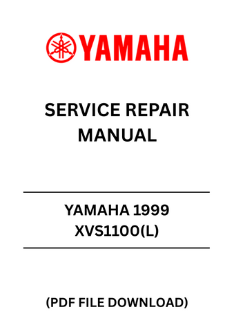 Unlock the full potential of your 1999 Yamaha XVS1100(L) with our comprehensive Service Repair Manual in PDF format. This essential guide is designed to provide you with detailed instructions and insights, ensuring that you can perform maintenance and repairs with confidence.