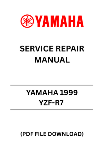 Unlock the full potential of your 1999 Yamaha YZF-R7 with our comprehensive Service Repair Manual in PDF format. This essential guide is designed for both seasoned mechanics and enthusiastic DIYers, providing detailed instructions and diagrams to help you tackle any repair or maintenance task with confidence.