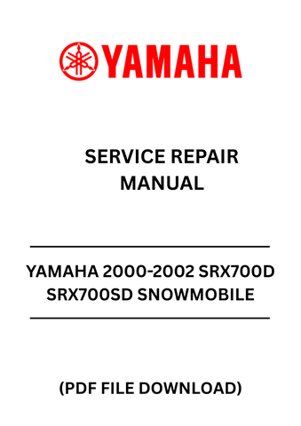  Unlock the full potential of your Yamaha SRX700D and SRX700SD snowmobiles with our comprehensive Service Repair Manual. This PDF file is meticulously designed to provide you with detailed instructions, diagrams, and troubleshooting tips, ensuring that you can maintain and repair your snowmobile with confidence.