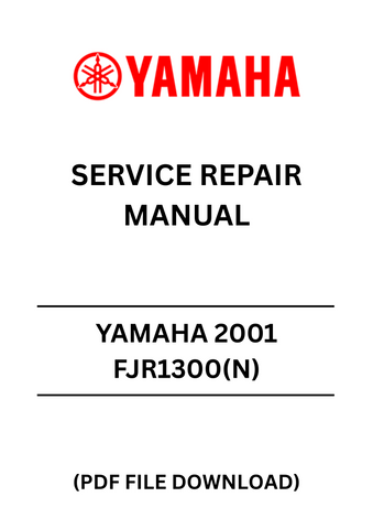 Unlock the full potential of your YAMAHA 2001 FJR1300(N) with our comprehensive Service Repair Manual in PDF format. This essential guide is designed to provide you with detailed instructions and insights, ensuring that you can perform maintenance and repairs with confidence.