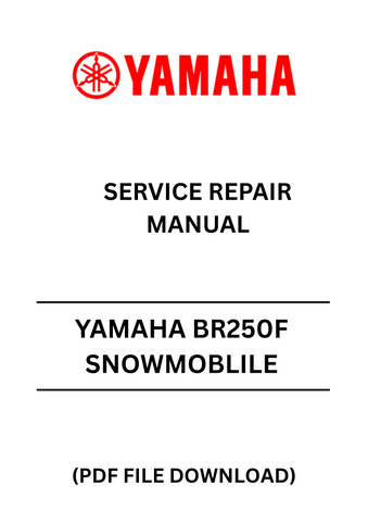 Unlock the full potential of your YAMAHA BR250F snowmobile with our comprehensive Service Repair Manual in PDF format. This essential guide is designed to provide you with detailed instructions and expert insights, ensuring that you can perform maintenance and repairs with confidence.