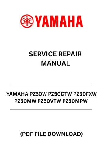 Unlock the full potential of your 2007 Yamaha Phazer with our comprehensive Service Repair Manual. This PDF file is designed specifically for models PZ50W, PZ50GTW, PZ50FXW, PZ50MW, PZ50VTW, and PZ50MPW, providing you with detailed instructions and insights to keep your snowmobile running smoothly.