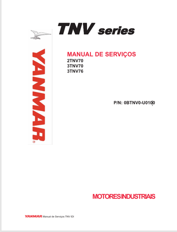 YANMAR 2TNV70, 3TNV70, 3TNV76 (0BTNV0-U0100) SERVICE MANUAL - PDF FILE