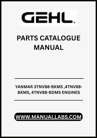 UNLOCK THE FULL POTENTIAL OF YOUR YANMAR ENGINES WITH THE COMPREHENSIVE 3TNV88-BKMS, 4TNV88-BKMS, AND 4TNV88-BDMS PARTS CATALOGUE MANUAL IN PDF FORMAT. 