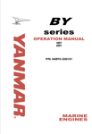 YANMAR 4BY, 6BY (0ABY0–G00101) OPERATION MANUAL - PDF FILE