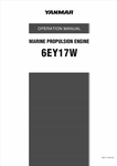 YANMAR 6EY17W (0AE17-G00100) OPERATION MANUAL - PDF FILE