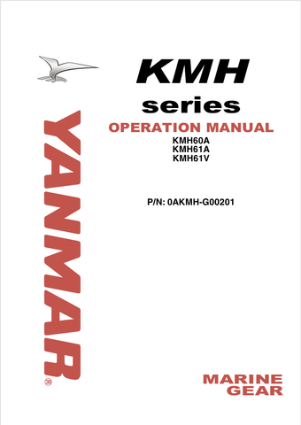 YANMAR KMH60A, KMH61A (0AKMH-G00201) OPERATION MANUAL - PDF FILE