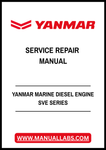 YANMAR MARINE DIESEL ENGINE SVE SERIES SERVICE REPAIR MANUAL - PDF FILE