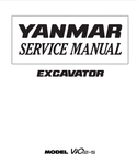 YANMAR VIO15-2 SERVICE MANUAL - PDF FILE