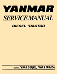 YANMAR YM135, YM155 DIESEL ENGINE SERVICE MANUAL - PDF FILE