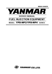 YANMAR YPD-MP2, YPD-MP4 (M9961-03E070) SERVICE MANUAL - PDF FILE