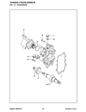 YANMAR 4TNV98-ZNMS3R ENGINE PARTS CATALOGUE MANUAL
