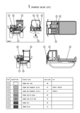 Yanmar C50R-3B Excavator Parts Catalogue Manual