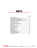 YANMAR ZT350 BY, BY2, LH, LP, LY, CX, SY Series INSTALLATION MANUAL 