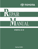 Toyota 8FBMT40-50 Forklift Service Repair Manual - PDF File Download